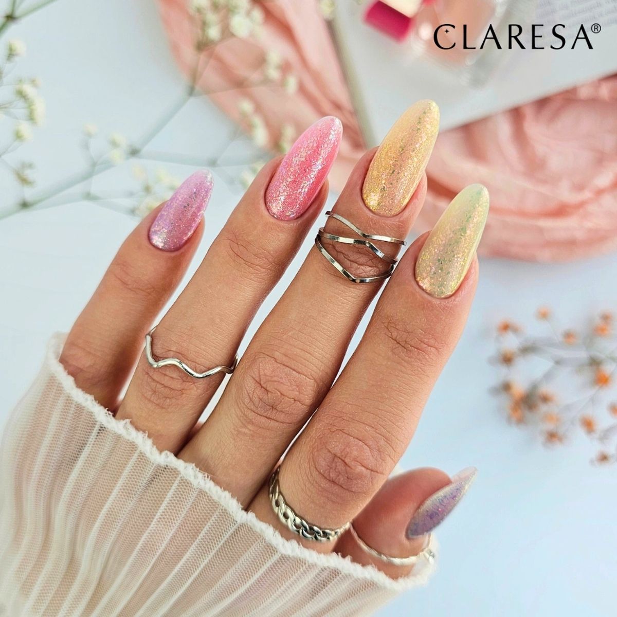 Claresa uv led gellak 5ml unicorn glow 3