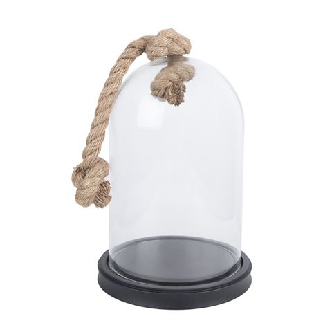 Clayre Eef Stolp 6GL3367 Schwarz 17x28 cm