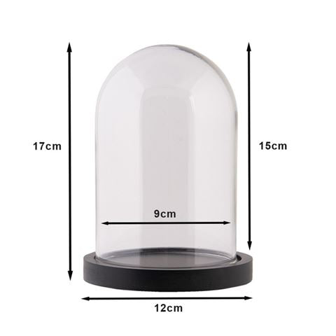 Clayre eef stolp 6gl3477 transparent 23x29 cm