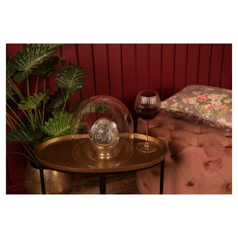 Clayre eef stolp 6gl3548 transparent 23x22 cm