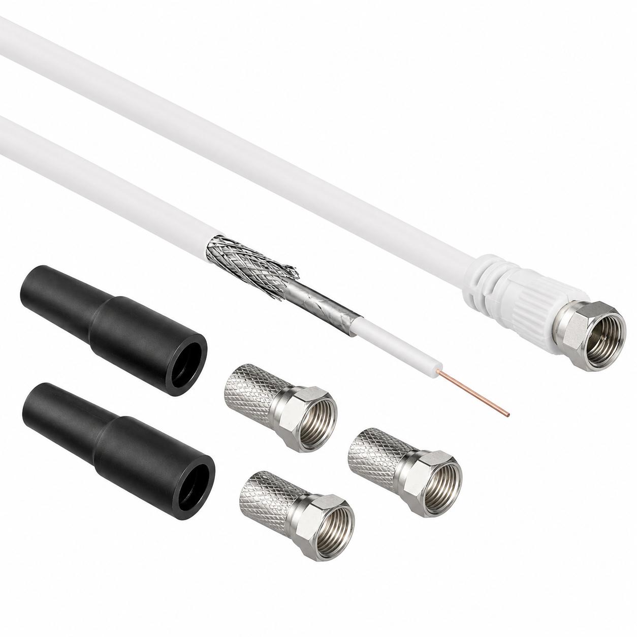 Abi f-connector kabelset