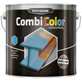 Rust-oleum combicolor metaalverf donkergroen hamerslag 0.75ltr