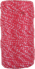 Con:p pp touw 1mm 6kg rood wit bob 100m - b34178