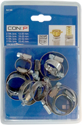 Con:p set spanringen (mix 10 stuks) rvs - sa166