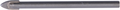 Connex glasboor 8.0mm (100mm) wit - cox970908