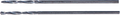 Connex metaalboor 1.0mm (34mm) (2st) blauw - cox970012