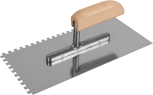 Connex plakspaan 280x130 getand 6x6mm rvs - cox781236