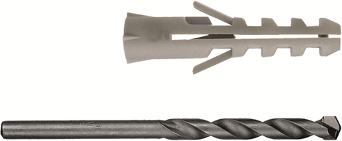 Connex plug pp met boor 5+6+8+10 box 530st - b30012