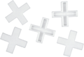 Connex tegelkruisje 2.5mm (200st) - cox792005