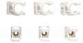 Cornat enkele clip koperbuis 28mm (2st) - t560406
