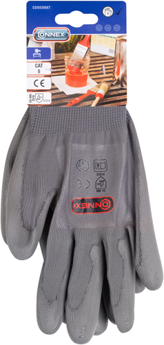 Connex handschoen comfort grijs gr07 - cox938667