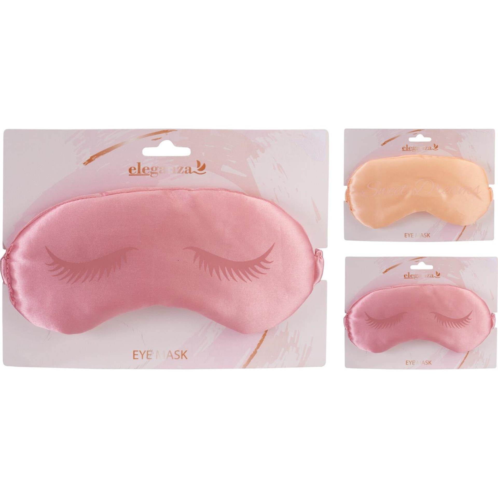 Home styling slaapmasker eleganza 2 assorti