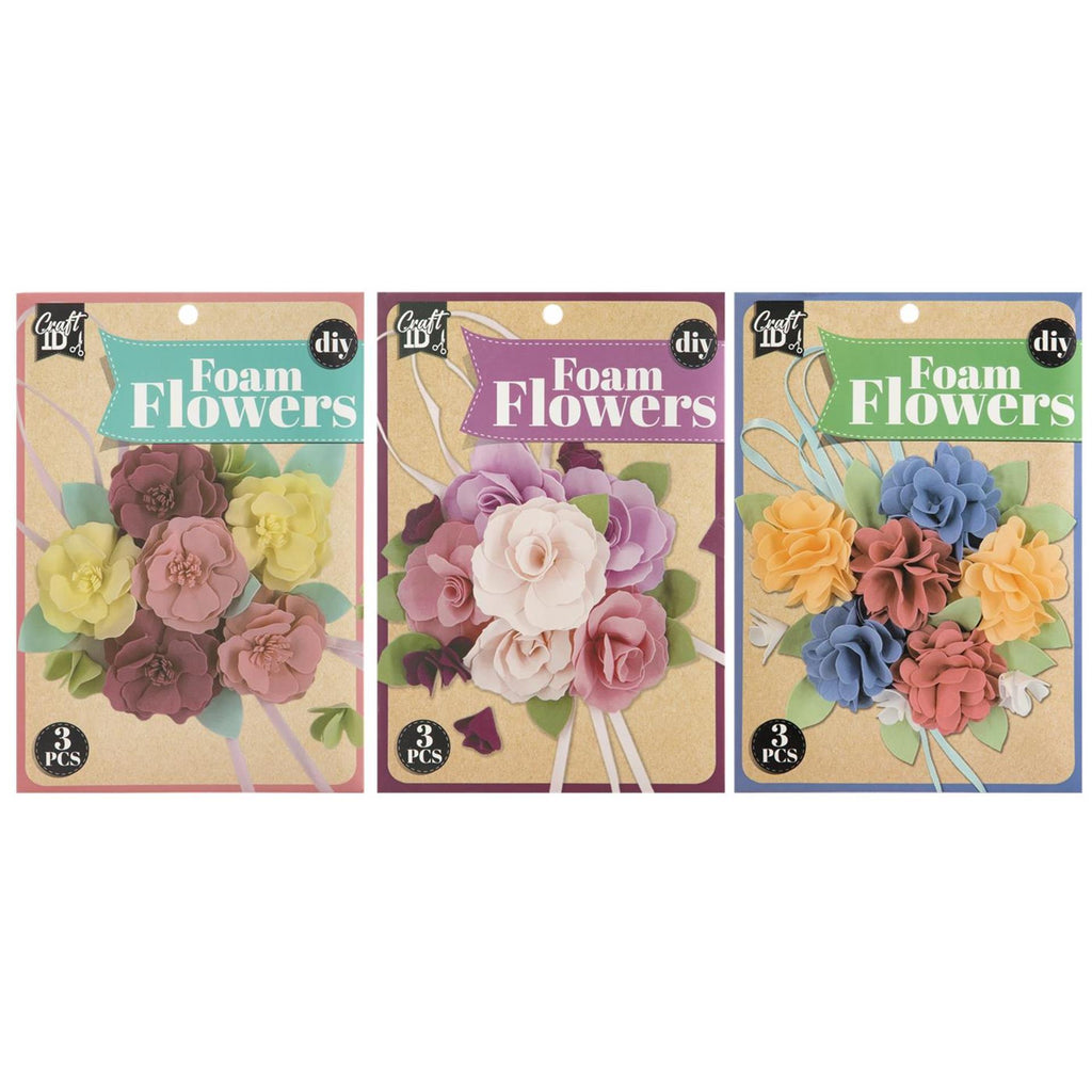 Craft id maak je eigen foam bloemen