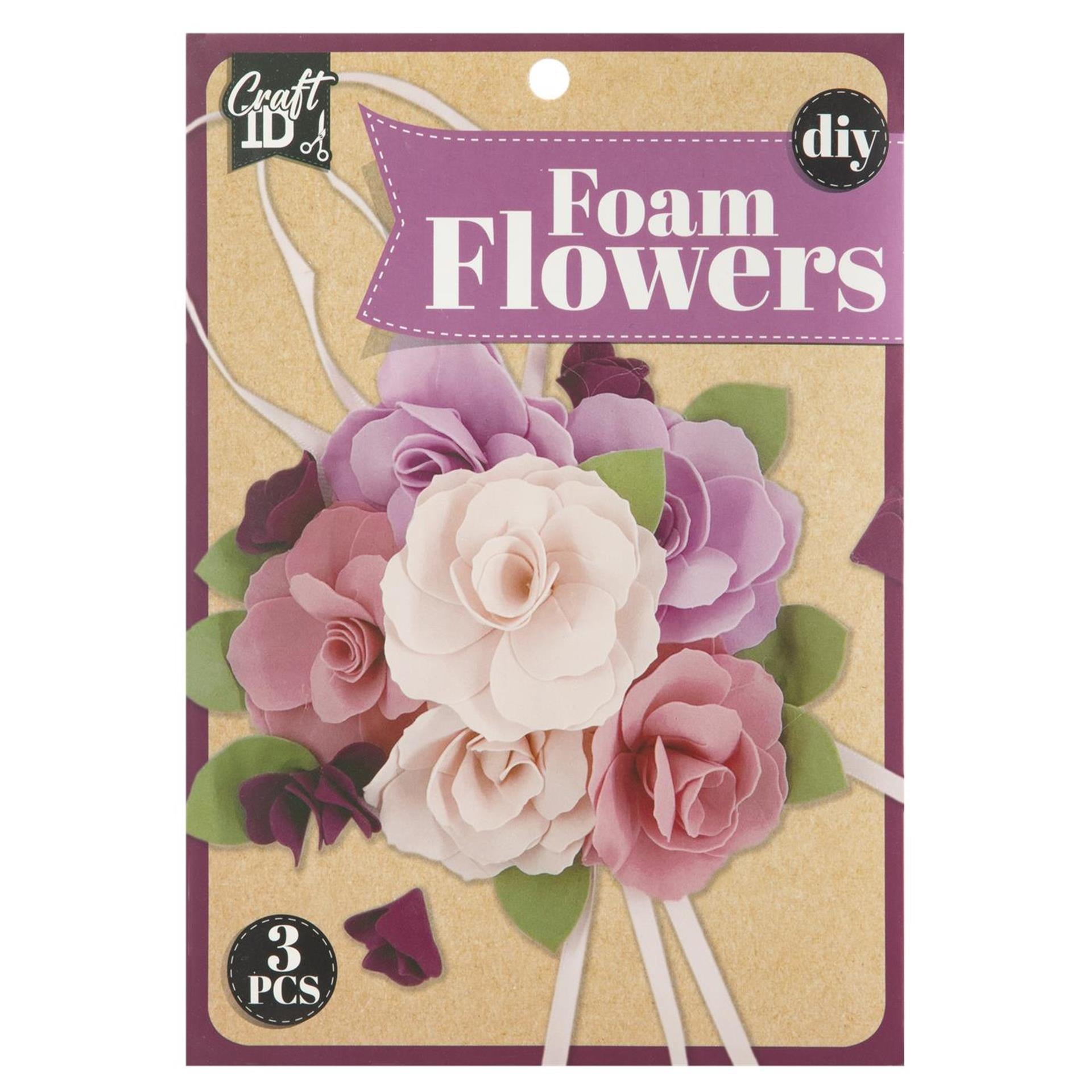 Craft id maak je eigen foam bloemen