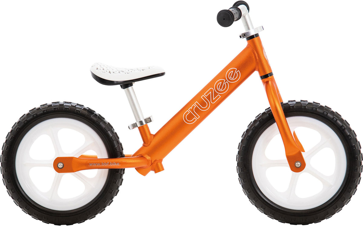 Cruzee ultralite balance bike 12″ orange