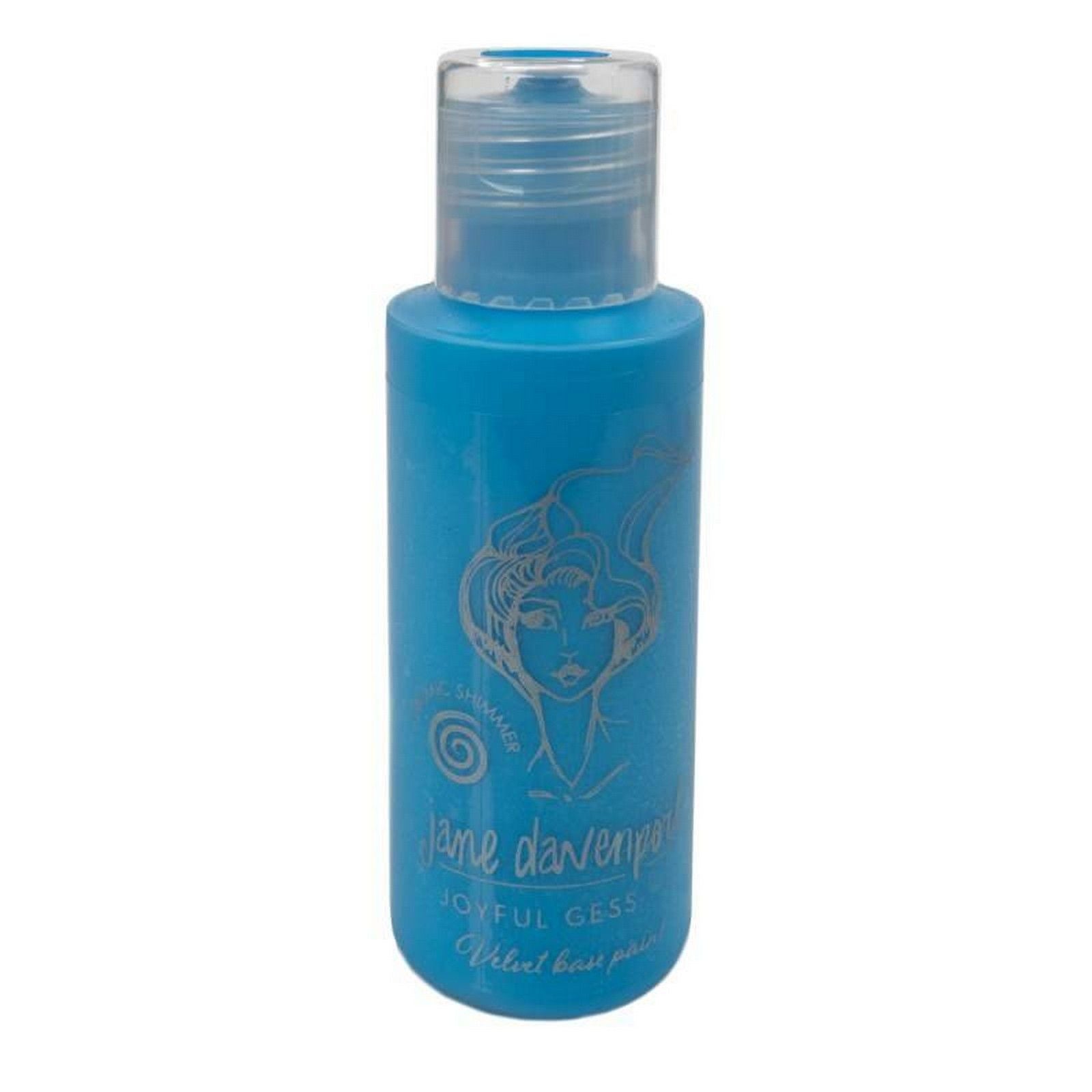 Cosmic shimmer • joyful gess-oh! velvet base paint bolt out of the blue 50ml