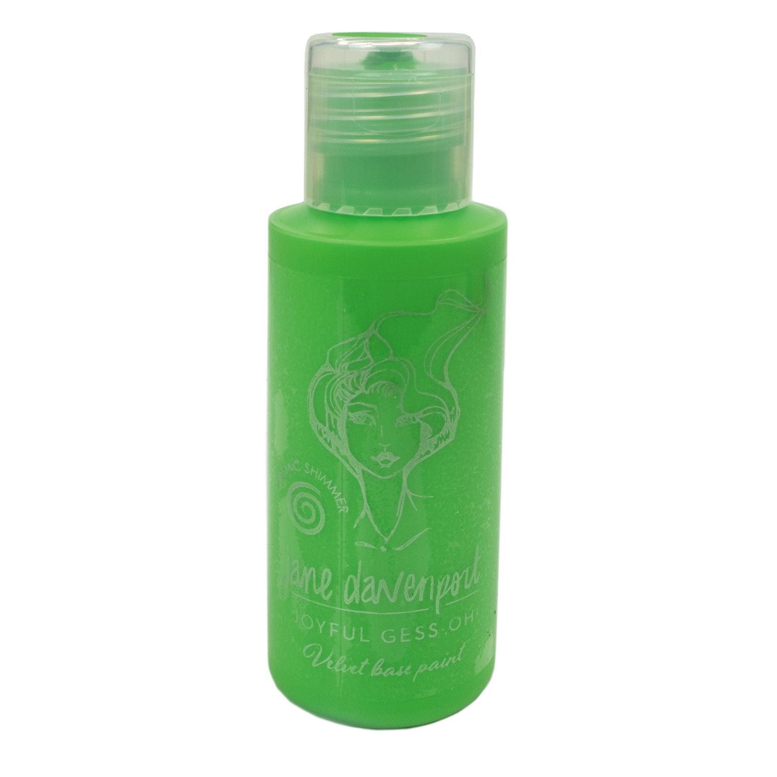Cosmic shimmer • joyful gess-oh! velvet base paint energised emerald 50ml