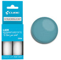Cube touch-up pen set blue metallic matt