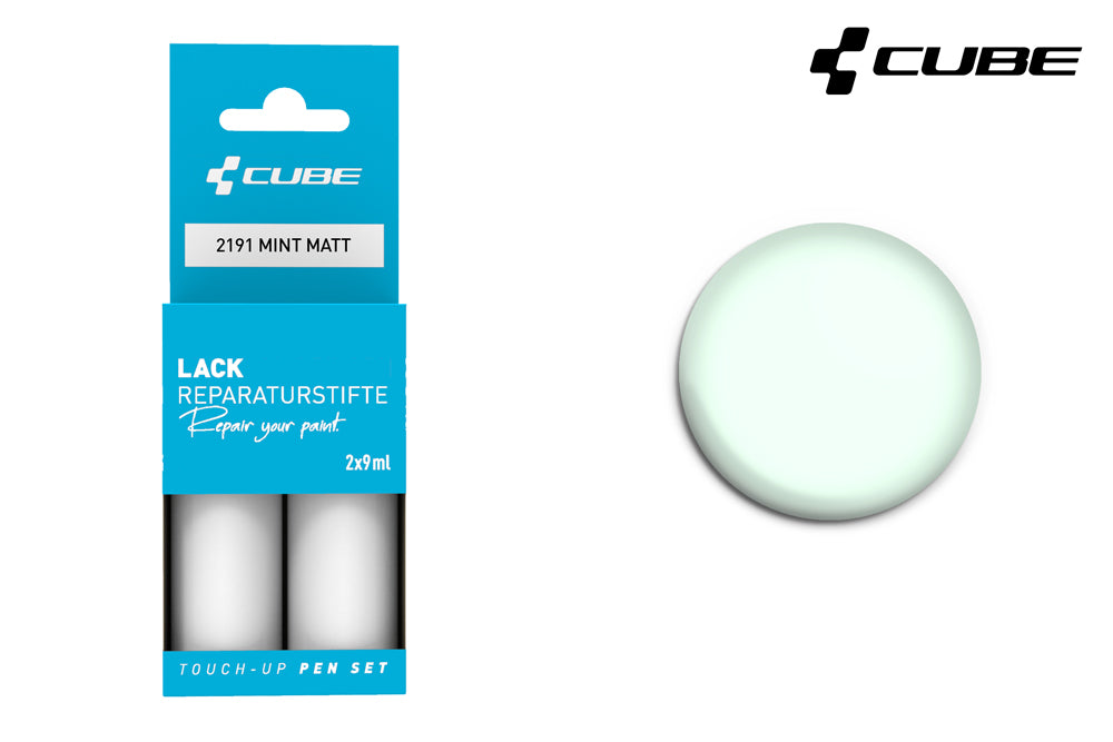 Cube touch-up pen set mint matt