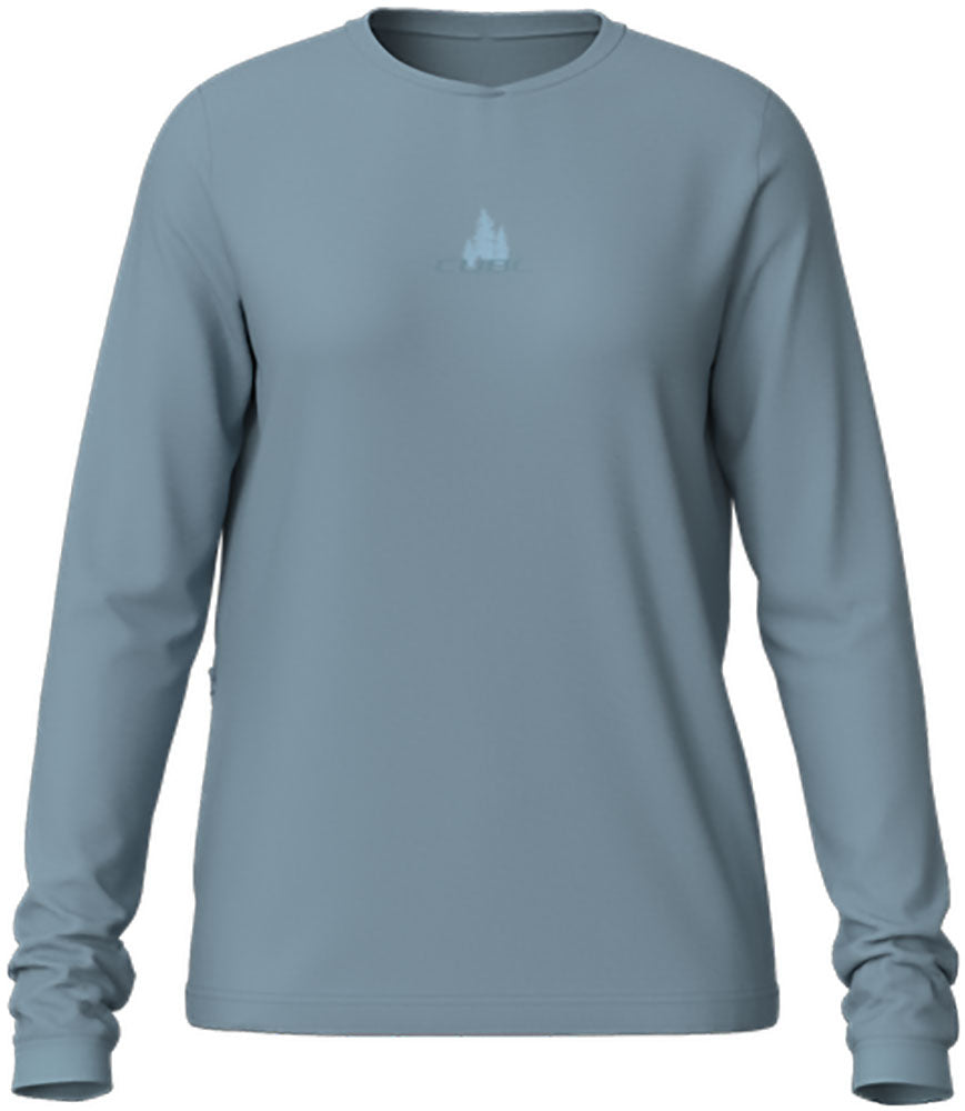 Cube soft touch - women's mtb long sleeve jersey