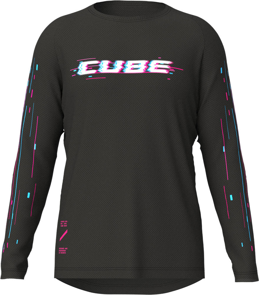 Cube glitch - mtb long sleeve jersey