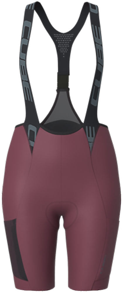 Cube gravel cargo - women's bib shorts with pad