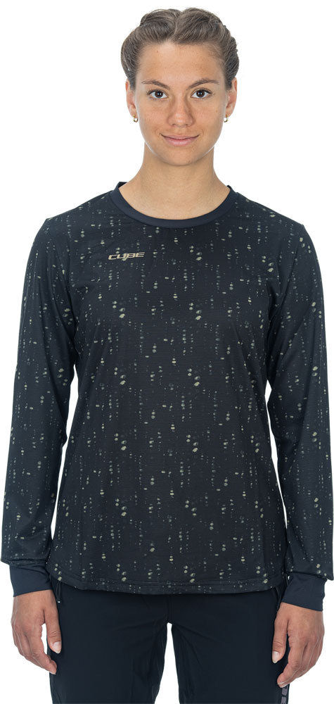 Cube atx - women's long sleeve jersey