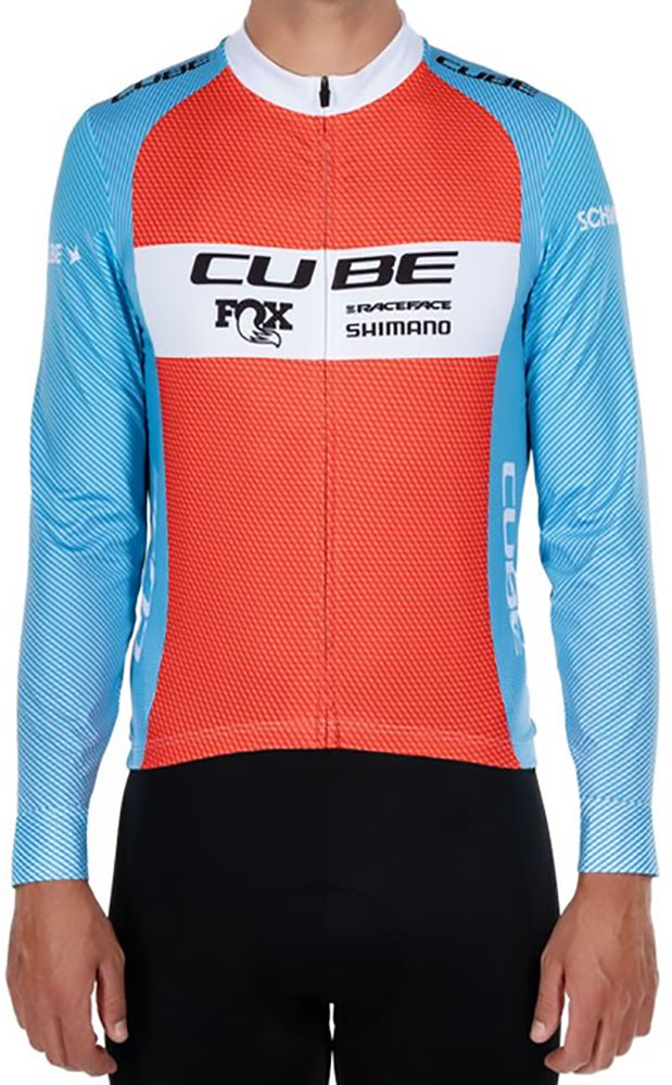 Cube road xc x factory racing - long sleeve jersey
