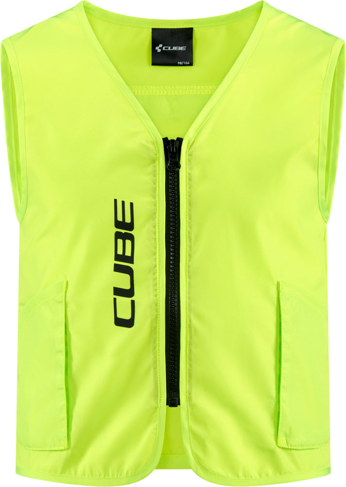 Cube safety rookie cmpt - kids high visibility vest