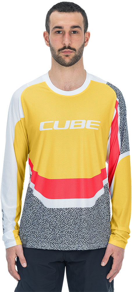 Cube vertex round neck - mtb long sleeve jersey