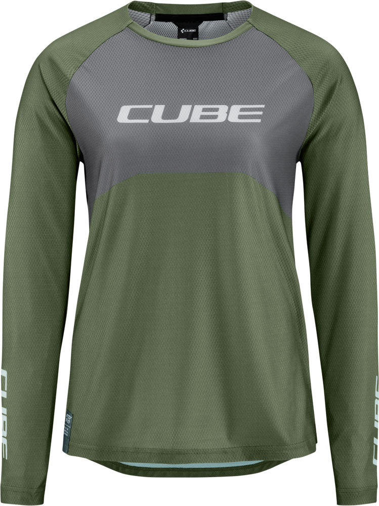 Cube vertex tm - women's long sleeve jersey