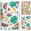 Excellent houseware tafelkleed flanel 130x180cm fruit