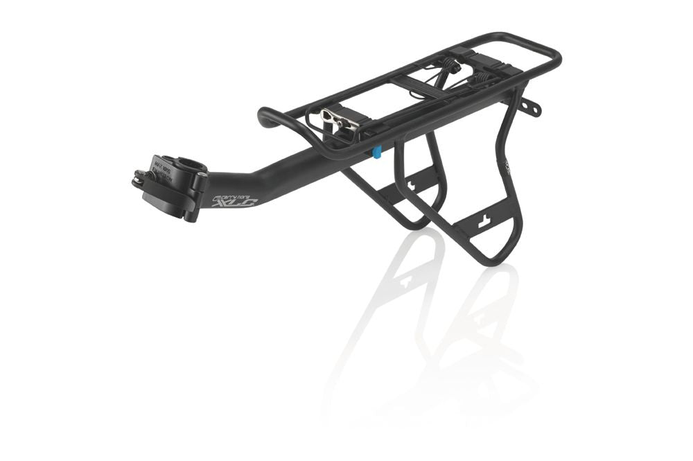 Xlc rp-r12 bagagedrager - carry more - aluminium - zwart