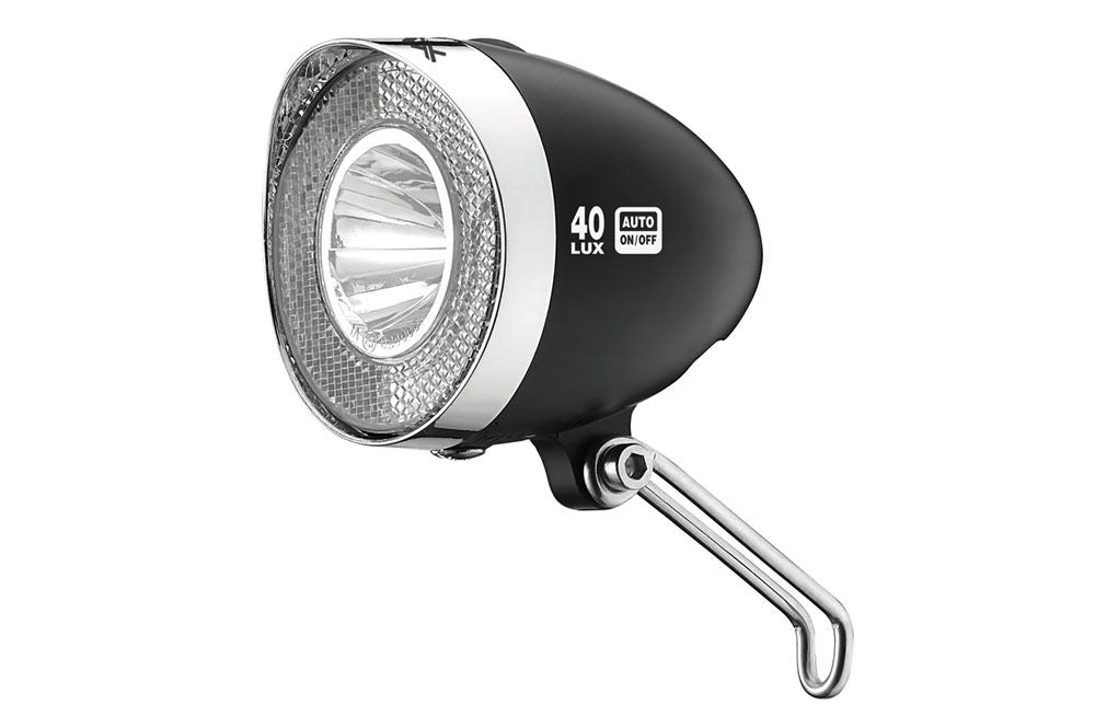 Xlc retro switch cl-d04 koplamp fiets – led – sensor dynamo – 40 lux