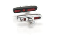 Xlc bs-r04 race remblokjes - campagnolo - set van 4 stuks - 55mm - zwart rood