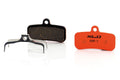 Xlc bp-o20 remblok - schijfrem (shimano tektro) - compound: organic - allroad - oranje