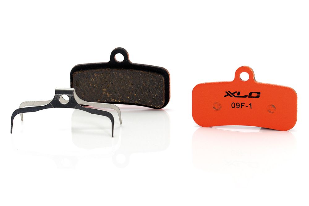 Xlc bp-o20 remblok - schijfrem (shimano tektro) - compound: organic - allroad - oranje