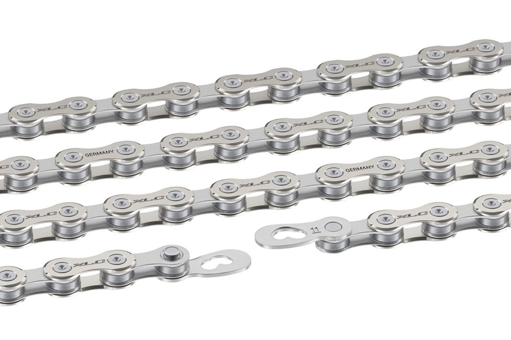 Xlc cc-c06 fietsketting - 11v - 124 schakels - 11 128 - zilver - ebike