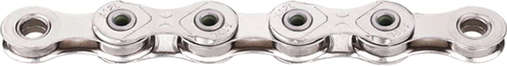 KMC Kette x12l 12v 126l gewachstes Silber