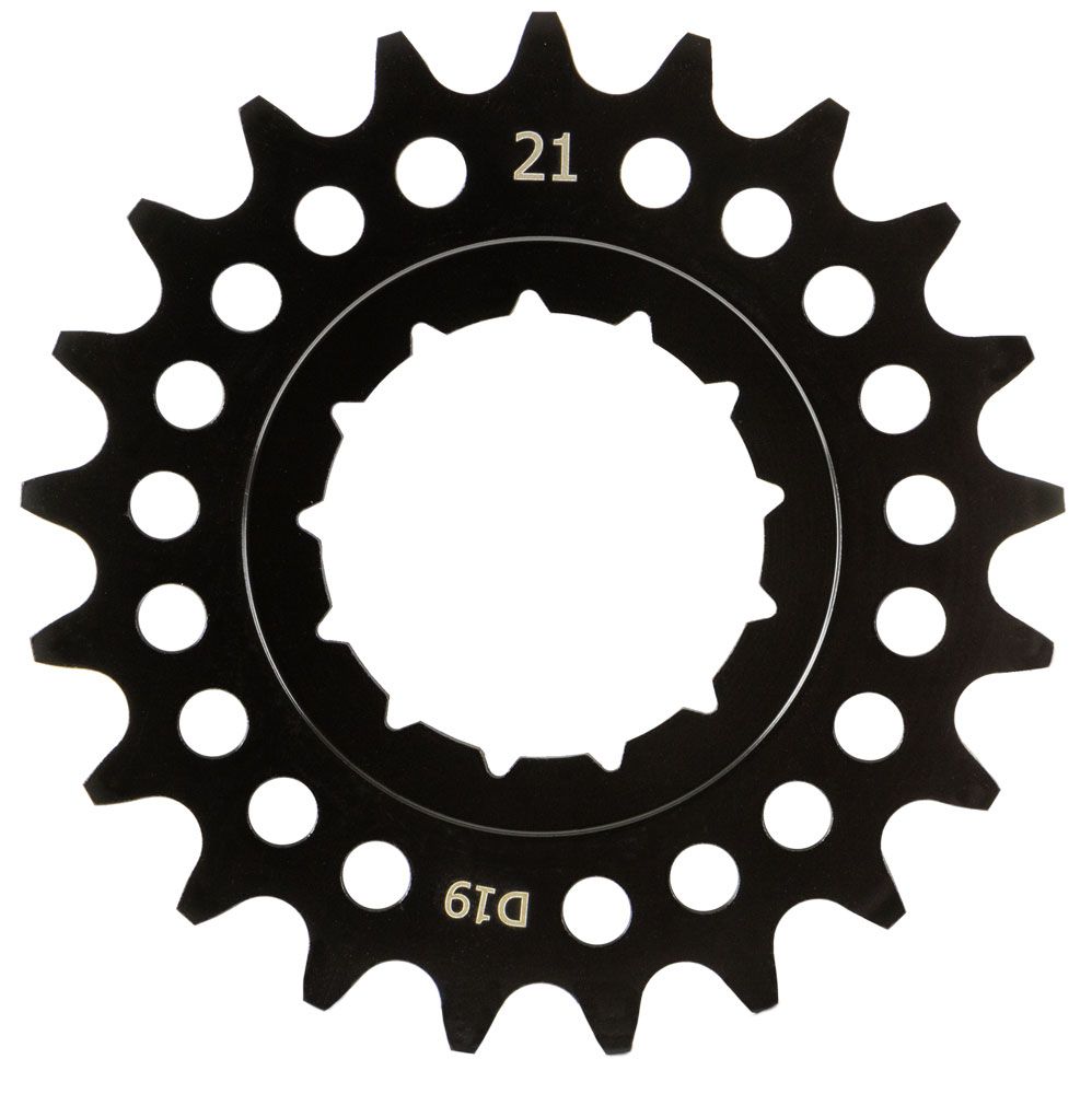 KMC-Ritzel Rohloff breit 21T hinten schwarz