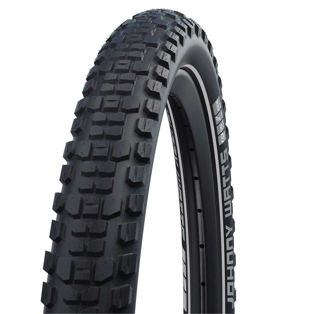 Schwalbe johnny watts plus - wired - addix - dd - greenguard - radial - 27.5x2.60 - black + reflex