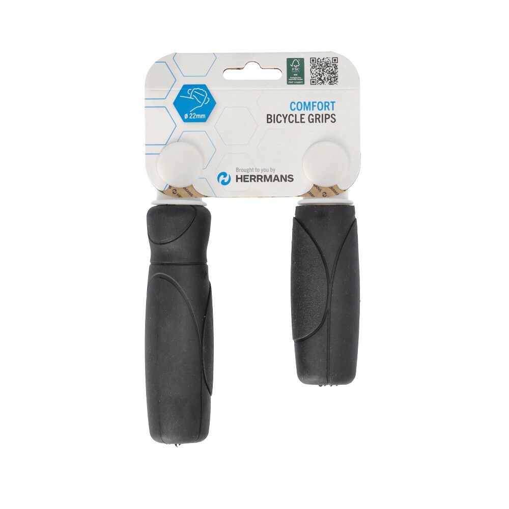 Herrmans Griffe, ergonomisch, schwarz