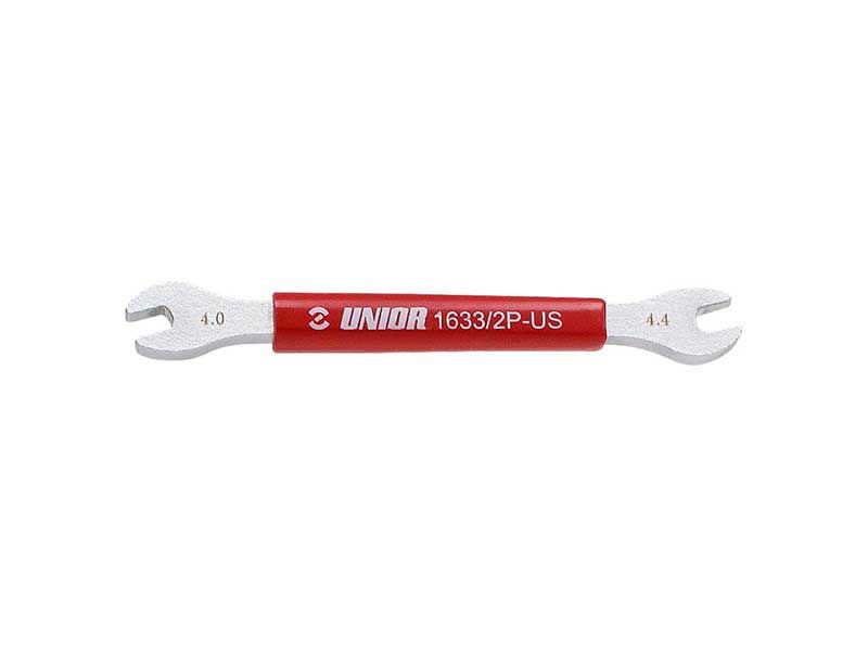Unior dubbelzijdige spaak sleutel 1633 2p-us 4 x 4,4