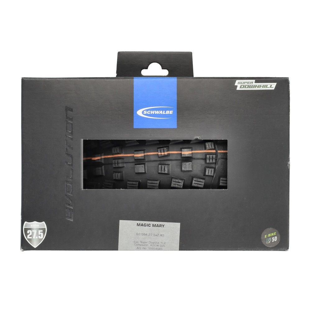 Schwalbe magic mary - tle - addix soft - super downhill - 27.5x2.40 - black