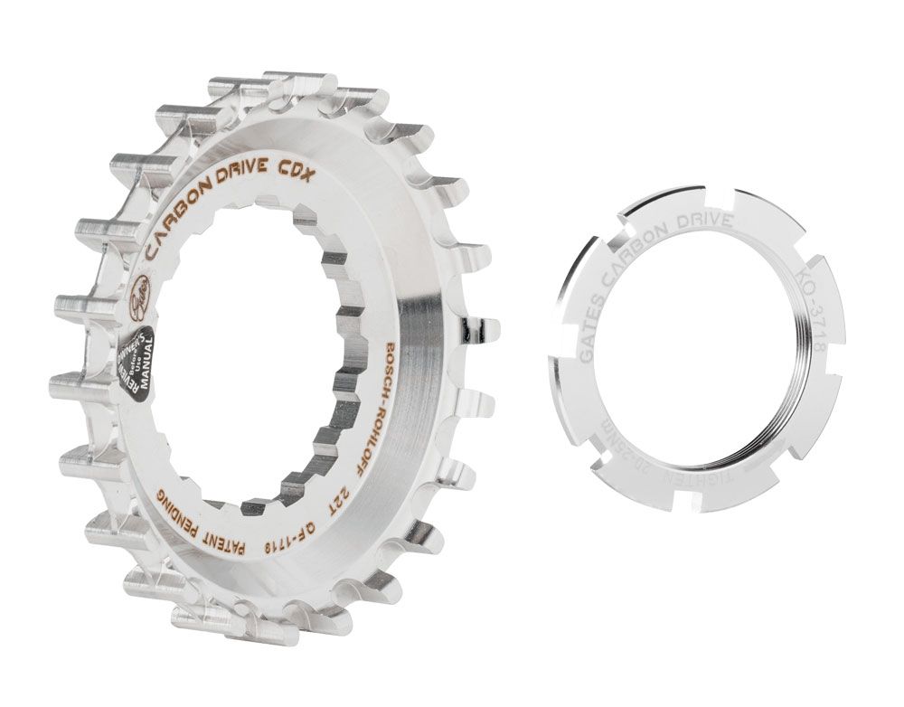 Gates CDX 22T Bosch DM Ritzel mit Offset für Rohloff