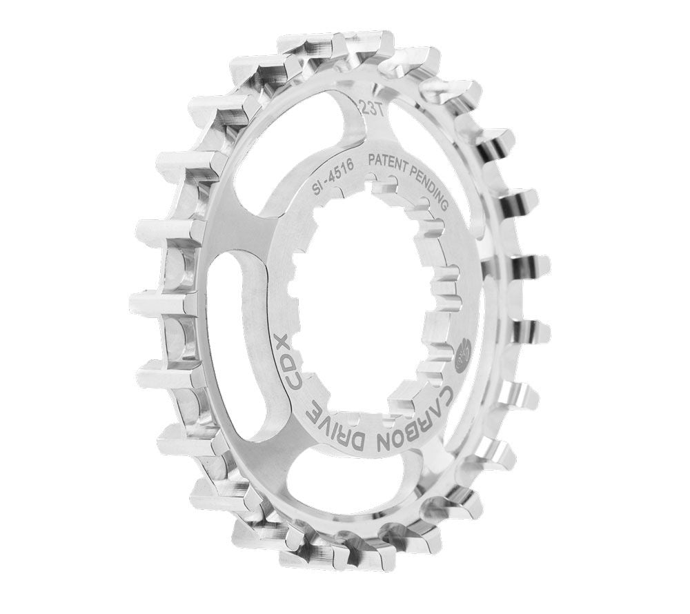 Gates-Kettenblatt CDX 23T, 9-Zahn-Shimano-Freilaufnabe