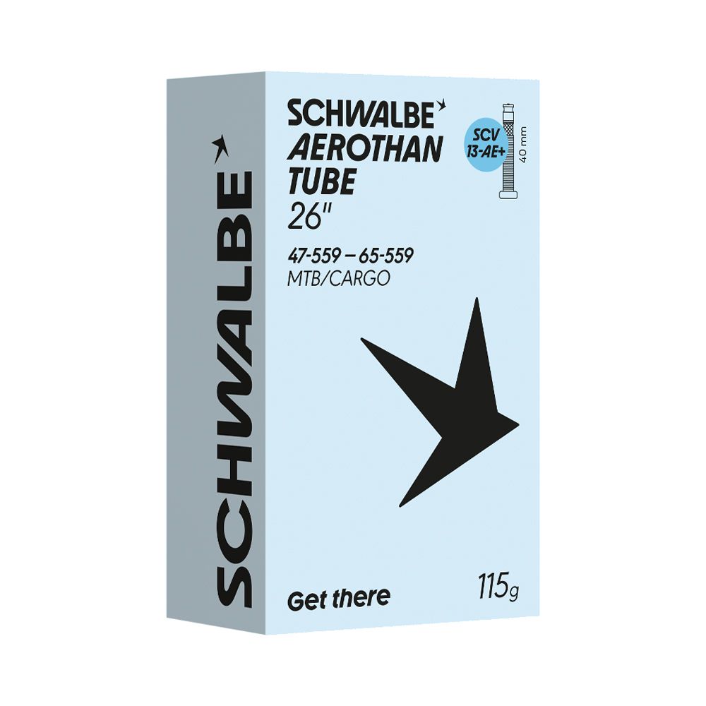Schwalbe binnenband 26 aerothan plus scv13-ae+