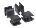 Xlc kabed kabelclip 5mm zw ds a 4 brx122