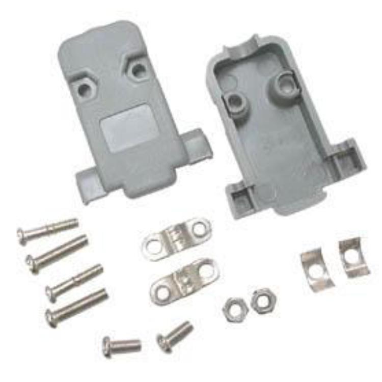 D-connector kapje 25-pin