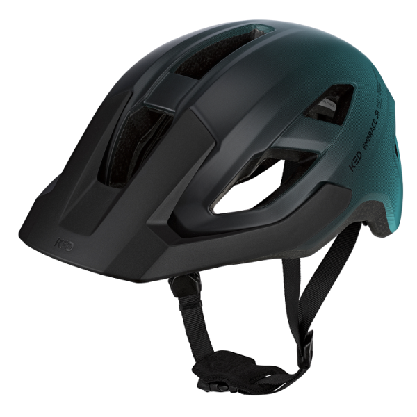 KED Embrace Jr SM (52-58 cm) Fahrradhelm – Schwarz
